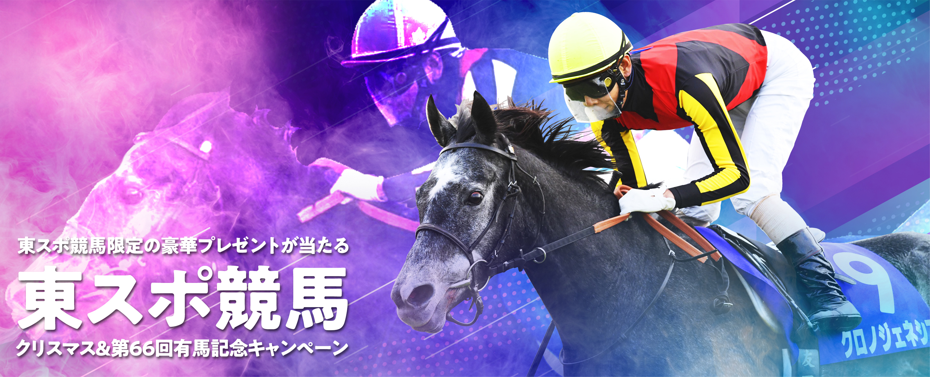 東スポ競馬限定の豪華プレゼントが当たるクリスマス＆＆第66回有馬記念キャンペーン